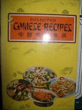 Selected chinese recipes for sale  Orem