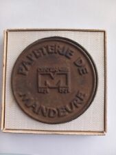 Médaille bronze commémorativ d'occasion  Mandeure