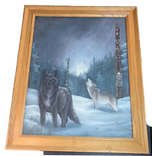 Original painting wolf for sale  Dover