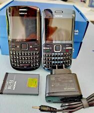 Used, Nokia C Series C3-00 - Slate gray / blue  (Unlocked) Cellular Phone for sale  Shipping to South Africa