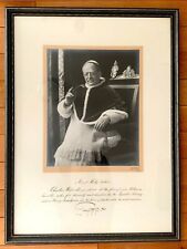 Pope pius autograph d'occasion  Expédié en Belgium