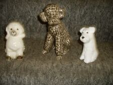 Three dog ornaments for sale  HUNGERFORD