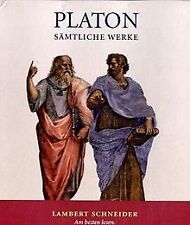 Platon sämtliche werke gebraucht kaufen  Berlin