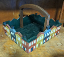 Handmade wooden village for sale  New Milford