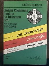 Gaa programmes 1978 for sale  Ireland