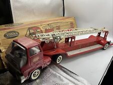 Usado, 1960 Tonka caminhão de bombeiros escada aérea #2998 TFD guincho de trabalho aço prensado + caixa comprar usado  Enviando para Brazil
