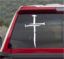 ADESIVO DECALQUE DE VINIL THREE NAILS CROSS JESUS para janela carro/caminhão/motocicleta-1700, usado comprar usado  Enviando para Brazil