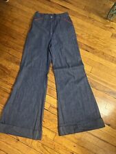 Calça jeans Talon 42,27/32” Sailor 1970 azul cintura alta algemada comprar usado  Enviando para Brazil