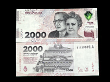 Usado, Argentina 2000 Pesos 2023 - 1 BILLETE UNC MONEDA BILLETE DINERO BILLETE segunda mano  Embacar hacia Argentina
