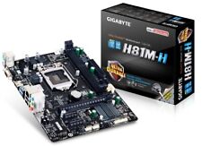 Placa-mãe Intel Ultra Durável LGA 1150 Ultra Performance Gigabyte GA-H81M-H comprar usado  Enviando para Brazil