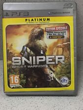 Sniper Ghost Warrior Jeu Playstation 3 PS3 Platinum Avec Notice Très Bon État, usado comprar usado  Enviando para Brazil
