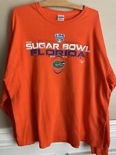 Florida Gators 2013 Gator Bowl Long Sleeve T Shirt Orange 2XL 1123b for sale  Shipping to South Africa