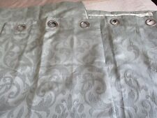 green eyelet curtains for sale  CANVEY ISLAND