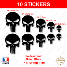 Stickers punisher noir d'occasion  Nantes-