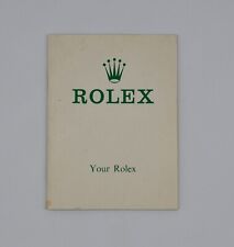 Rolex rolex booklet for sale  BLANDFORD FORUM