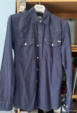 Camicia uomo jeans usato  Viggiano