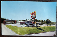 Cartão postal Augusta Maine Senator motel e carros de restaurante vintage comprar usado  Enviando para Brazil