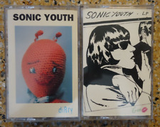 SONIC YOUTH - Lote de 2 fitas cassete - GOO & DIRTY Geffen Alternative Rock TESTADO comprar usado  Enviando para Brazil