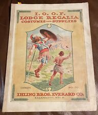Used, International Order of Odd Fellows Lodge Regalia Costumes & Supplies Catalog for sale  Shipping to Canada