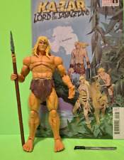 Marvel Legends KA-ZAR *CUSTOM* like SDCC EXC. SAVAGE LAND PACK + GREAT COMIC for sale  Shipping to South Africa