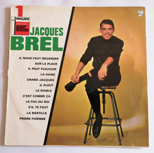 Jacques brel 33t d'occasion  Lignan-sur-Orb