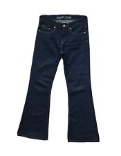 ISABELLA OLIVER WOMENS DARK INDIGO STRETCHY BOOTCUT DENIM JEANS. SIZE 27R., used for sale  Shipping to South Africa