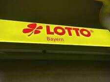 Lotto bayern leuchtreklame gebraucht kaufen  Scheyern