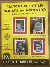 Gaa programmes 1972 for sale  Ireland