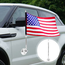 Car flag pole for sale  Shipping to Ireland