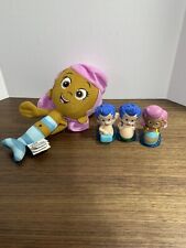 Lote de 3 controles deslizantes Nickelodeon Bubble Guppies Roll N' Go e pelúcia Mermaid Molly 8” comprar usado  Enviando para Brazil