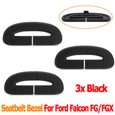 3x Preto Para Ford Falcon FG FGX Pacote Prateleira Cinto de Segurança Acabamento Plástico ABS 3D comprar usado  Enviando para Brazil
