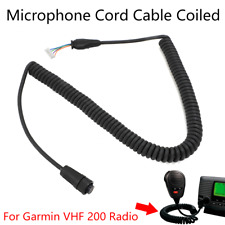 Cabo de microfone de substituição conector enrolado para rádio Garmin VHF 200 comprar usado  Enviando para Brazil