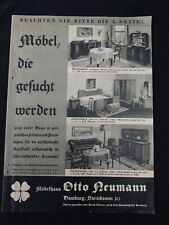 Möbelprospekt hamburg 1938 gebraucht kaufen  Heide