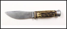 Cuchillo de caza alemán DRACO Solingen de colección mango de ciervo BONITO antiguo segunda mano  Embacar hacia Argentina
