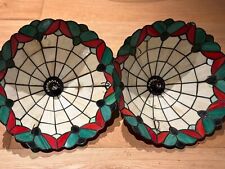 Pair tiffany ceiling for sale  HEATHFIELD