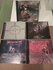Lote de CD Música x5 Megadeth Rust in Peace + So Far So Good So What + Peace Sells ++ comprar usado  Enviando para Brazil