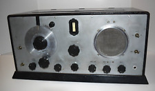 Receptor de rádio amador raro vintage 1936 Hallicrafters modelo SX-9 com manual comprar usado  Enviando para Brazil