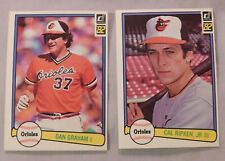 1982 Donruss Baltimore Orioles cartão de beisebol escolha um comprar usado  Enviando para Brazil
