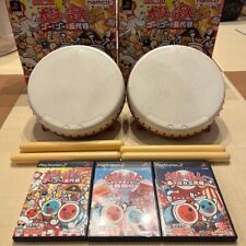 Usado, TAIKO NO TATUJIN Drum Master Namco PS2 PlayStation 2 Japão 2set & 3 Soft comprar usado  Enviando para Brazil