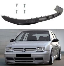 Usado, USADO 90% NUEVOS FITS 99-04 GOLF MK4 GLI STYLE ADD-ON FRONT BUMPER LIP SPOILER BARBILLA segunda mano  Embacar hacia Argentina