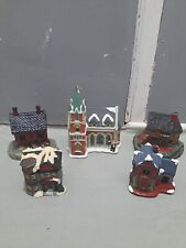 Ceramic christmas village for sale  GLOUCESTER