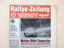 Hunsrück rallye 1978 gebraucht kaufen  Berlin