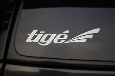 Tige Fishing Boat Vinyl Sticker Decal Choose Color And Size!! Fish Truck (V157) for sale  Shipping to South Africa