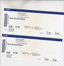 Tickets gene simmons gebraucht kaufen  Kaiserslautern
