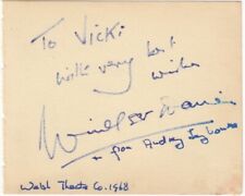 Windsor davies signed for sale  ST. NEOTS