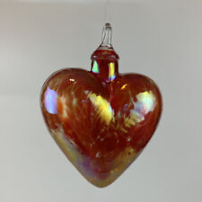 Iridescent red heart for sale  Morganton