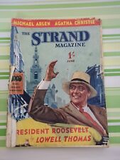 The Strand Magazines June 1936 Agatha Christie , Poirot,The Regatta Mystery comprar usado  Enviando para Brazil