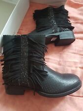 Boots stylées franges d'occasion  Noyon