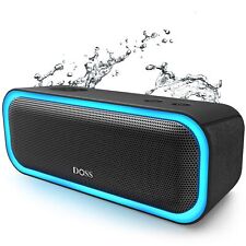 Alto-falante Bluetooth DOSS SoundBox Pro com som estéreo 20W, graves extras ativos, comprar usado  Enviando para Brazil