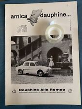 Rara pubblicita alfa usato  Torino